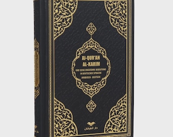 Koran Deutsch, Der Heilige Koran, Koran mit deutscher Übersetzung, Quran Deutsch Arabisch, Quran Book German Translation Arabic German Quran