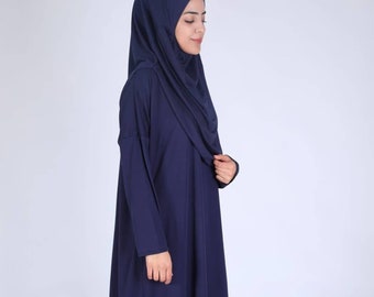 Robe de prière pour femme, une pièce, abaya femme, burqa femme, robe de prière musulmane, khimar niqab, cadeaux pour elle, robe de prière hijab