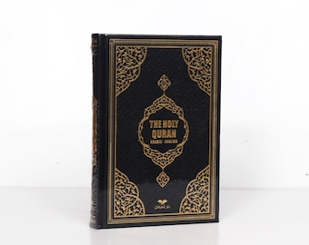Arabisch Englisch Koran: Thermo Leder Medina Schrift, Ramadan Eid Geschenk