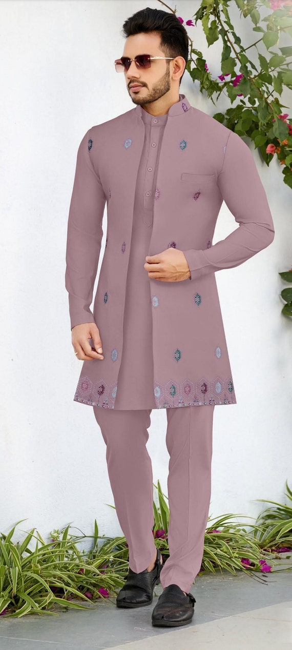 Engagement Dress For Men Kurta Pajama Mens Wedding Outfits Buy