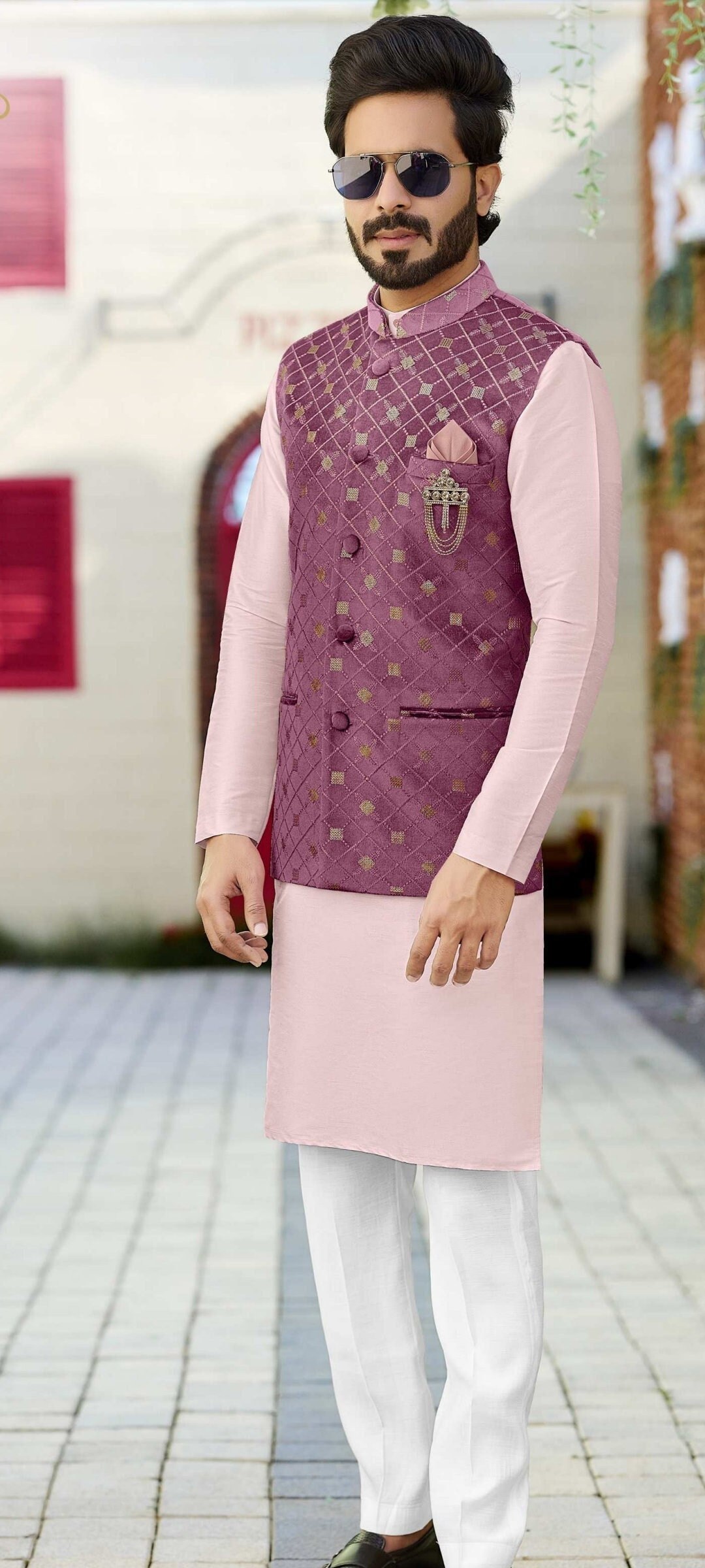 Engagement kurta store for groom