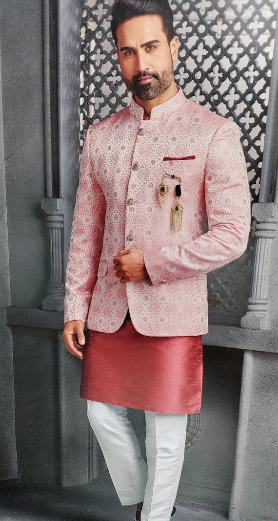 Buy Mens Indian Latest Design for Pitch Jodhpur Maroon Pants Groom Wedding  Party Wear Engagement Function Occasion Ethnic Dress Online in India - Etsy