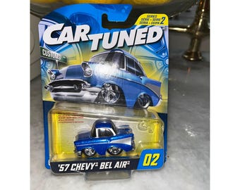 CarTuned Customs シリーズ2 1957 シボレー ベルエア ダイキャストモデル - (B25)