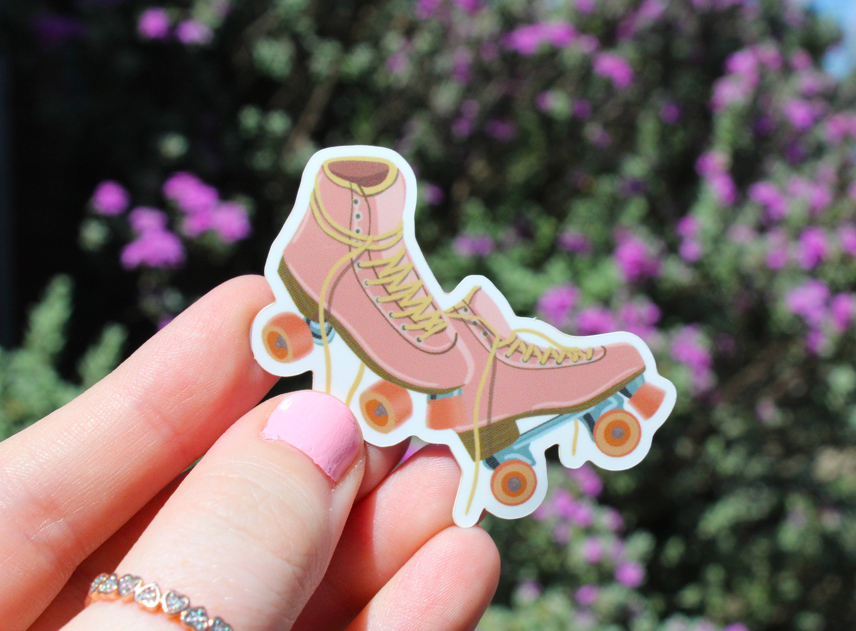 Roller Skate Sticker Etsy