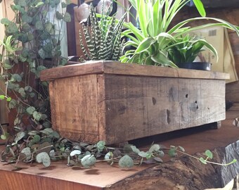 Wood Planter Box Etsy