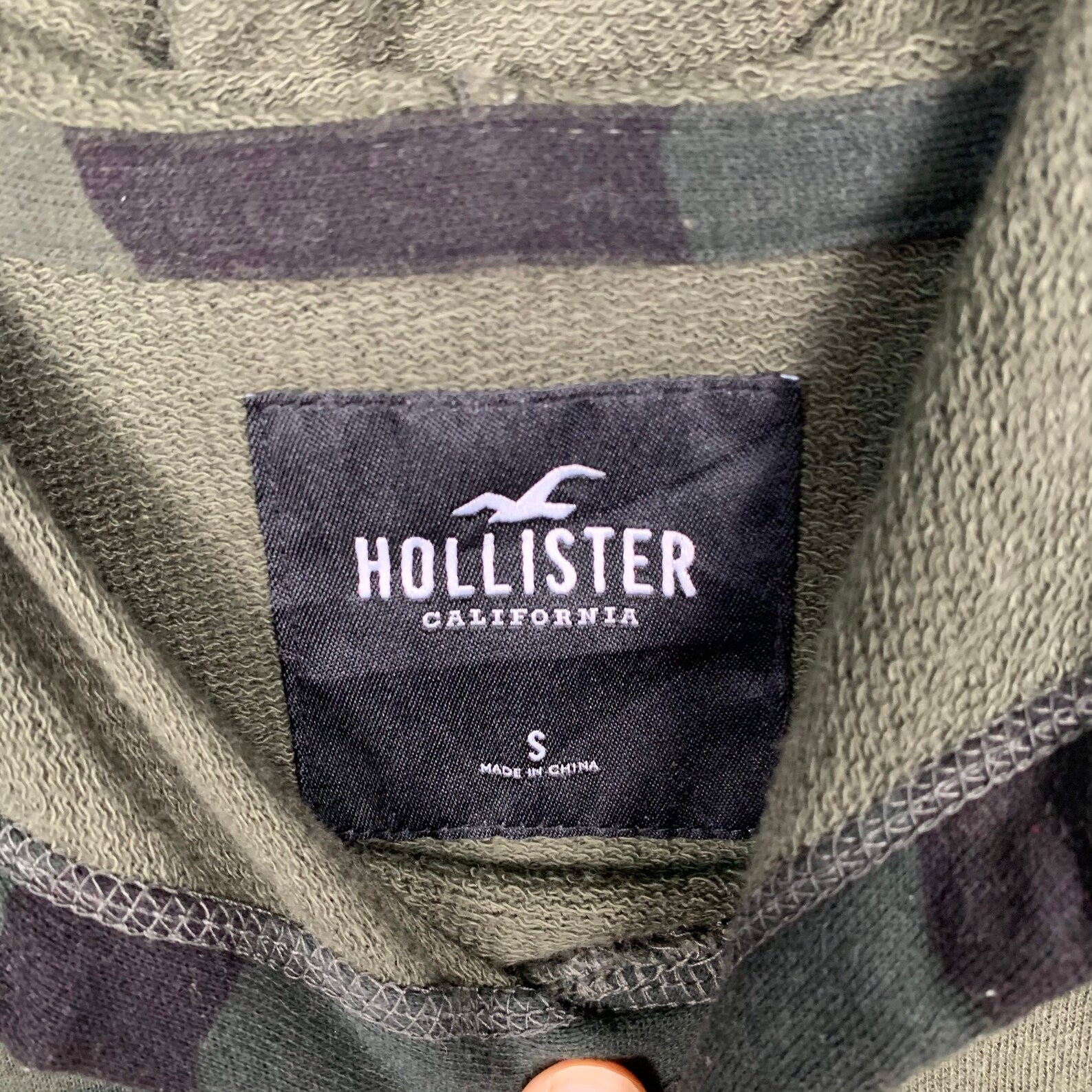 HOLLISTER Hoodie Short Sleeve Camo Design Pullover Swag - Etsy