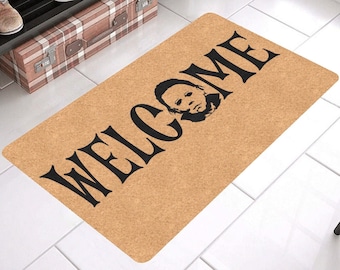 Michael Myers Home Doormat | Doormat | Home Decor | Entryway | Pumpkin | Halloween Decor | Fall Decor | Welcome Mats | Myers