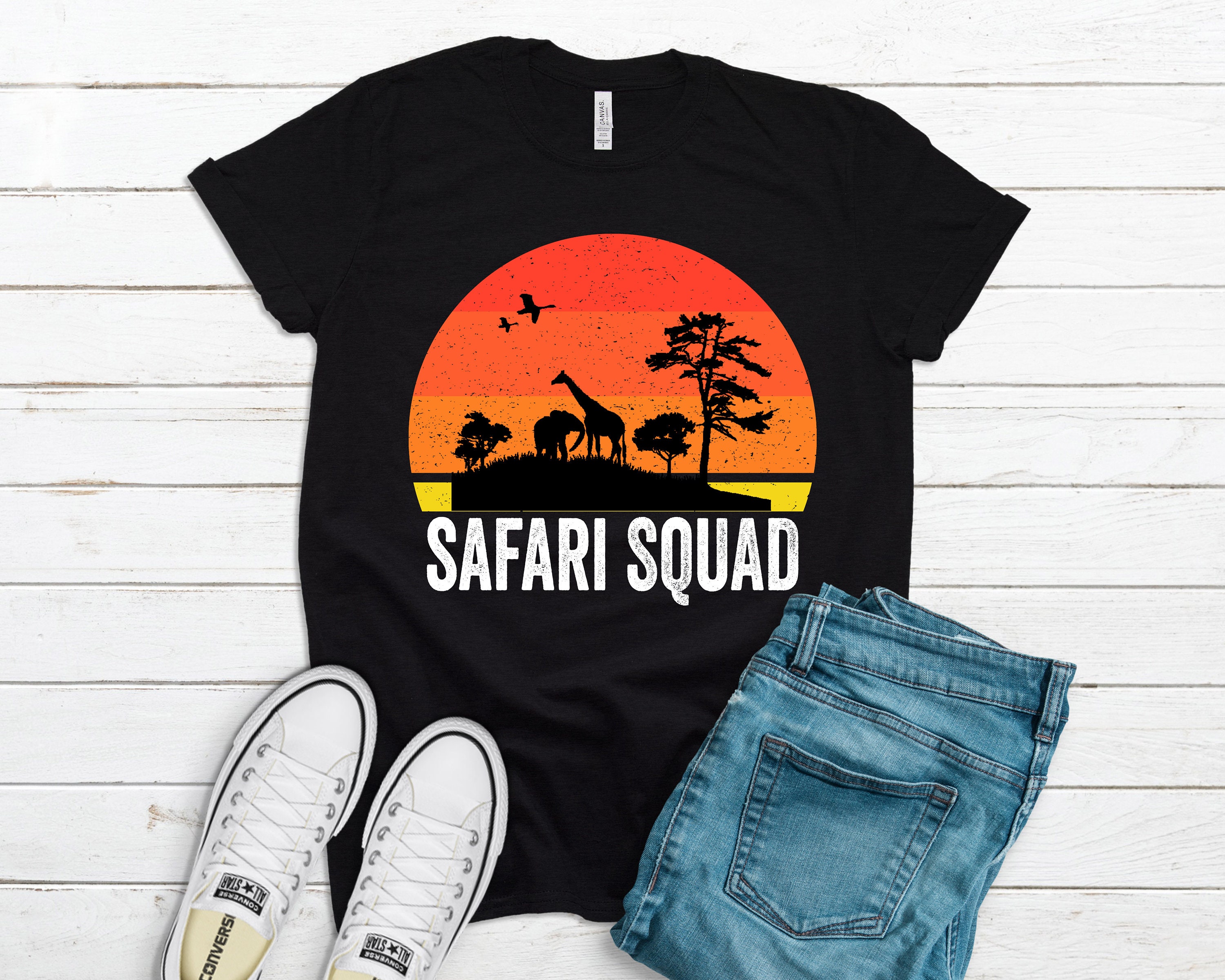 Safari Squad Safari Shirt Safari Gift Safari Trip Shirt Etsy