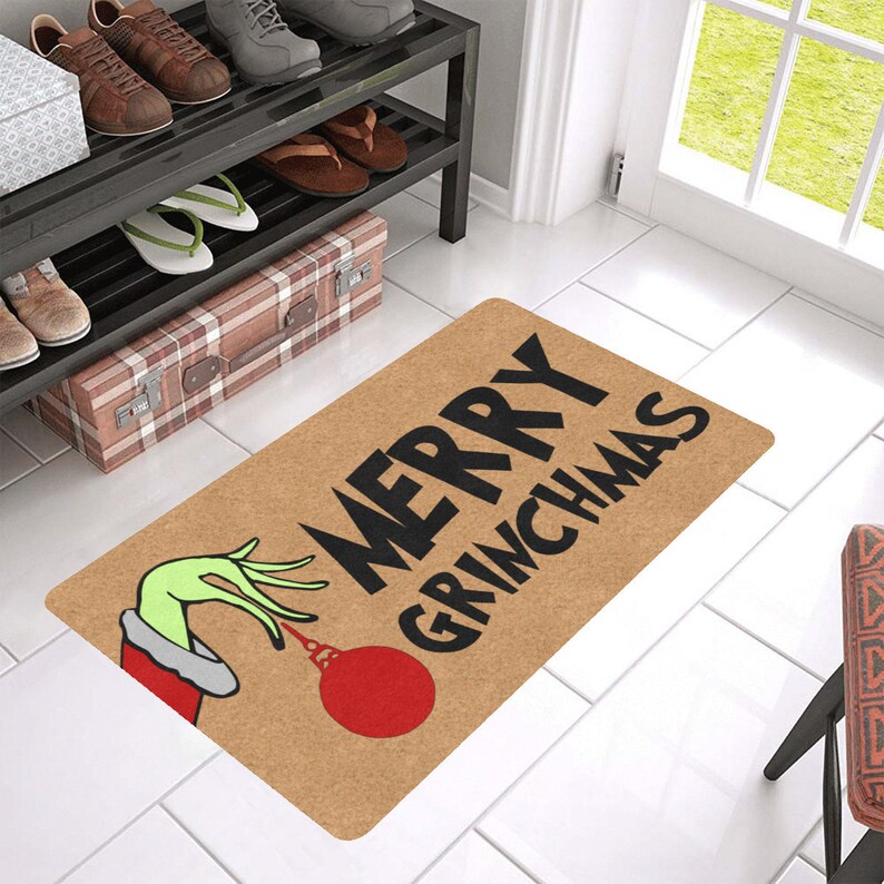 Funny Christmas Door Mats 