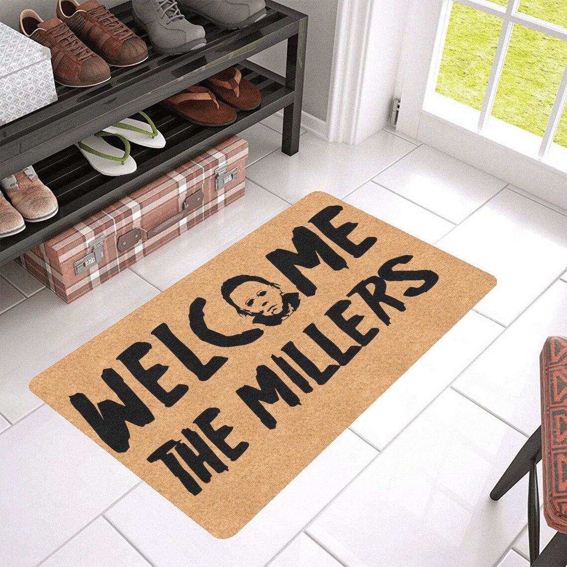 Michael Myers Home Doormat Doormat Home Decor Entryway Etsy