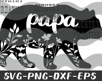Free Free 189 Father Figure Bear Svg SVG PNG EPS DXF File