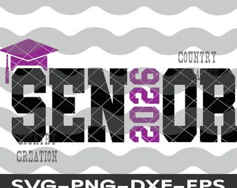 Senior 2026 SVG, Class of 2026 svg, 2026 Graduate, Graduation svg, Graduation 2026, 2026 Senior Split svg, Senior Graduation Shirt Senior 26