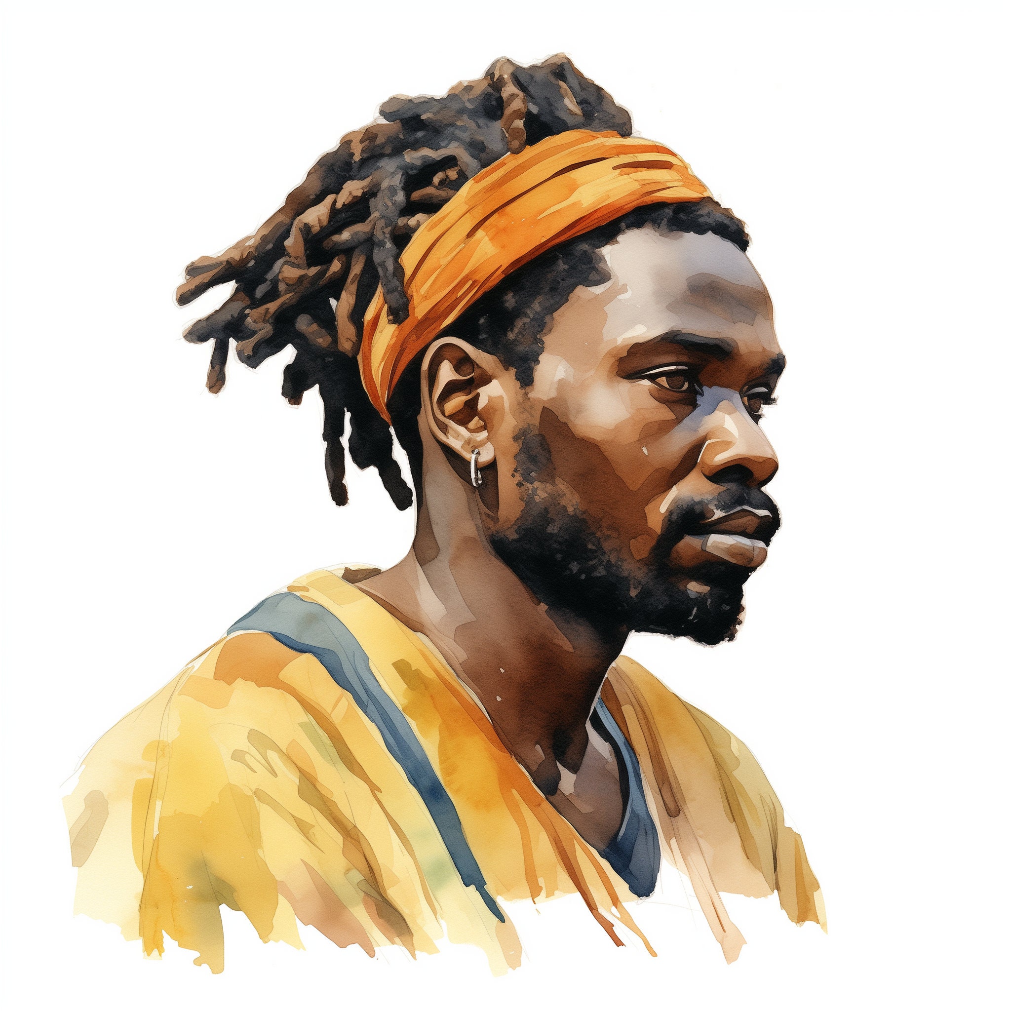 Gullah Watercolor Clipart, Geechee Clipart - Lowcountry, Coastal Empire ...