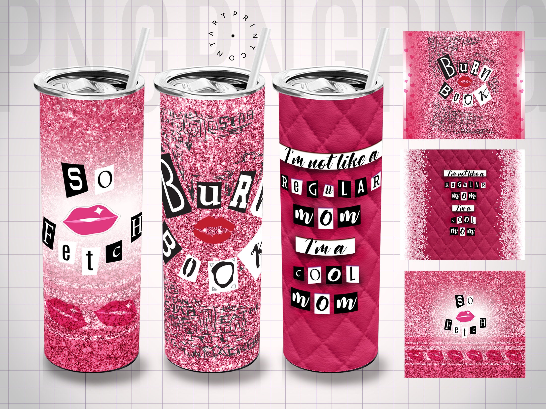 Sip in Style with the Mean Girls Burn Book Tumbler