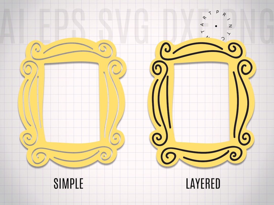 monica-door-frame-friends-picture-frame-svg-yellow-peephole-frame-friends-frame-bundle-friends-png-bundle-super-easy-to-use-etsy