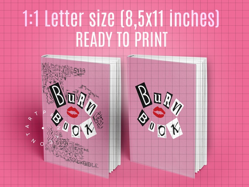 2x Burn Book Printable Cover Burn Book Journal Cover Mean Etsy Australia 2x-burn-book-printable-cover-burn-book-journal-cover-mean-etsy-australia