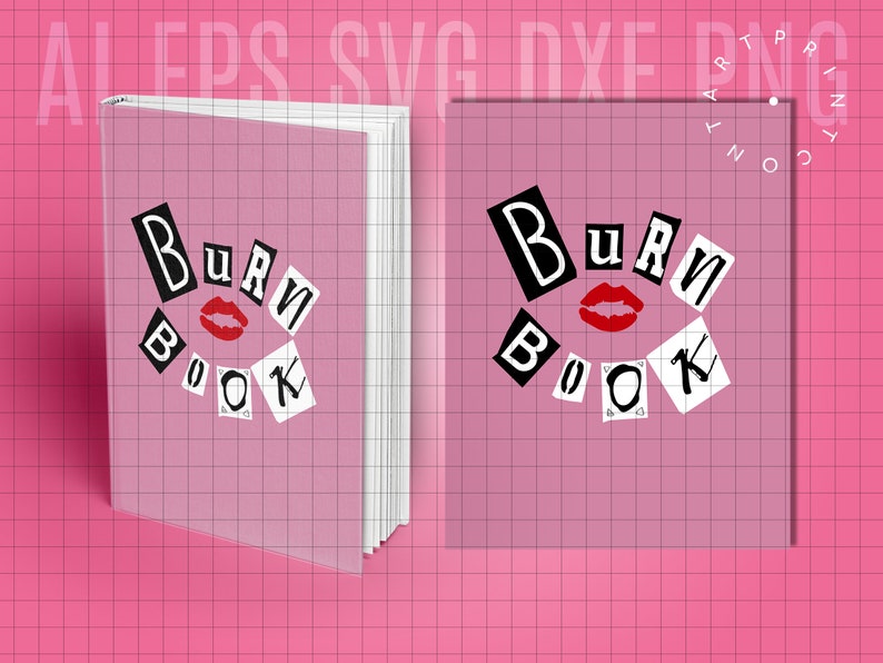 burn book cover print out burn book cover print out