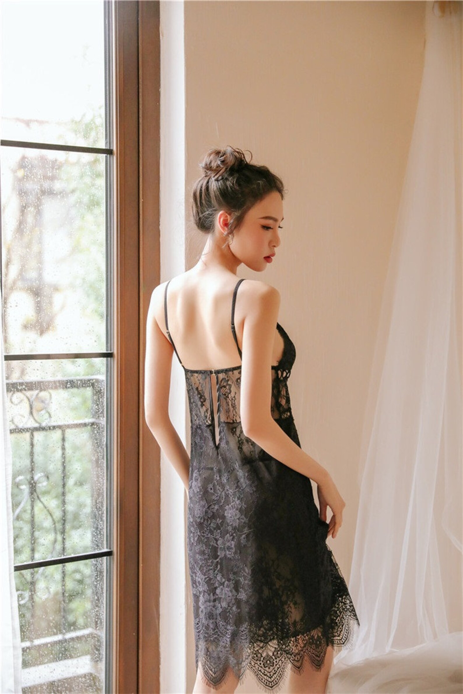 Women Sexy Night Sleep Dress Nighties for Ladies Underwear Etsy