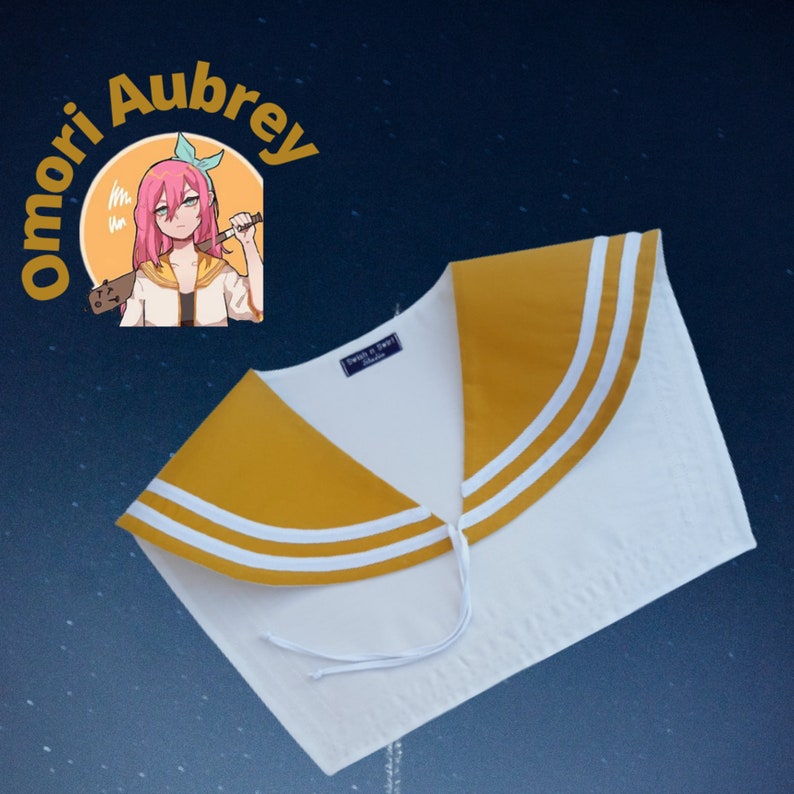 Omori Aubrey cosplay detachable collar. Omori Aubrey fancy dress  Sailor moon. 