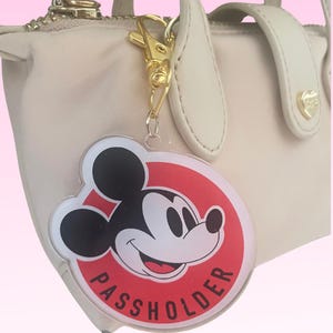 Pass Holder Bag Charms / Keychains