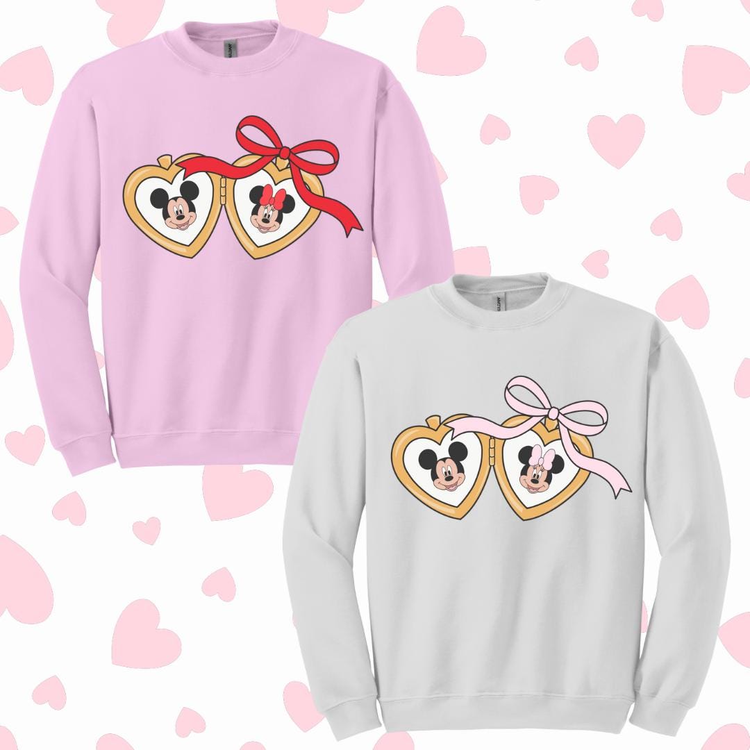 Mouse Couple Locket Coquette Crew - Etsy