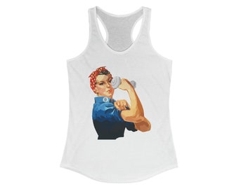Rosie the Lifter Workout Tank Top