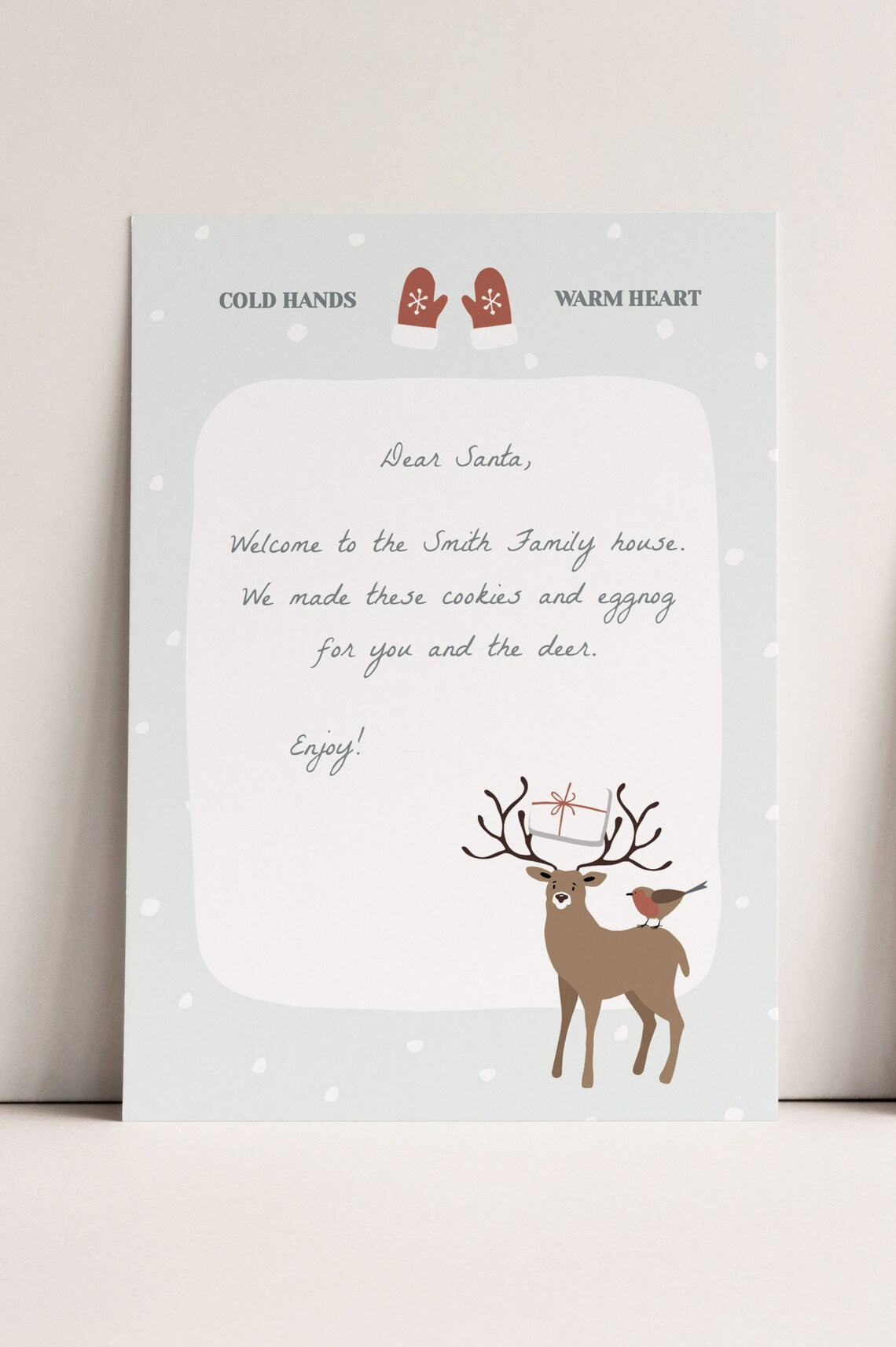 Note to Santa Printable, Christmas Activity for Kids, Instant Download ...