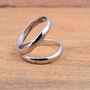 Arthritis-Ring aus massivem Silber beide Ringe, 925er Silber-Splint-Knöchelring, Daumenring, Frauenring, Silberring für Frauen Bild 3
