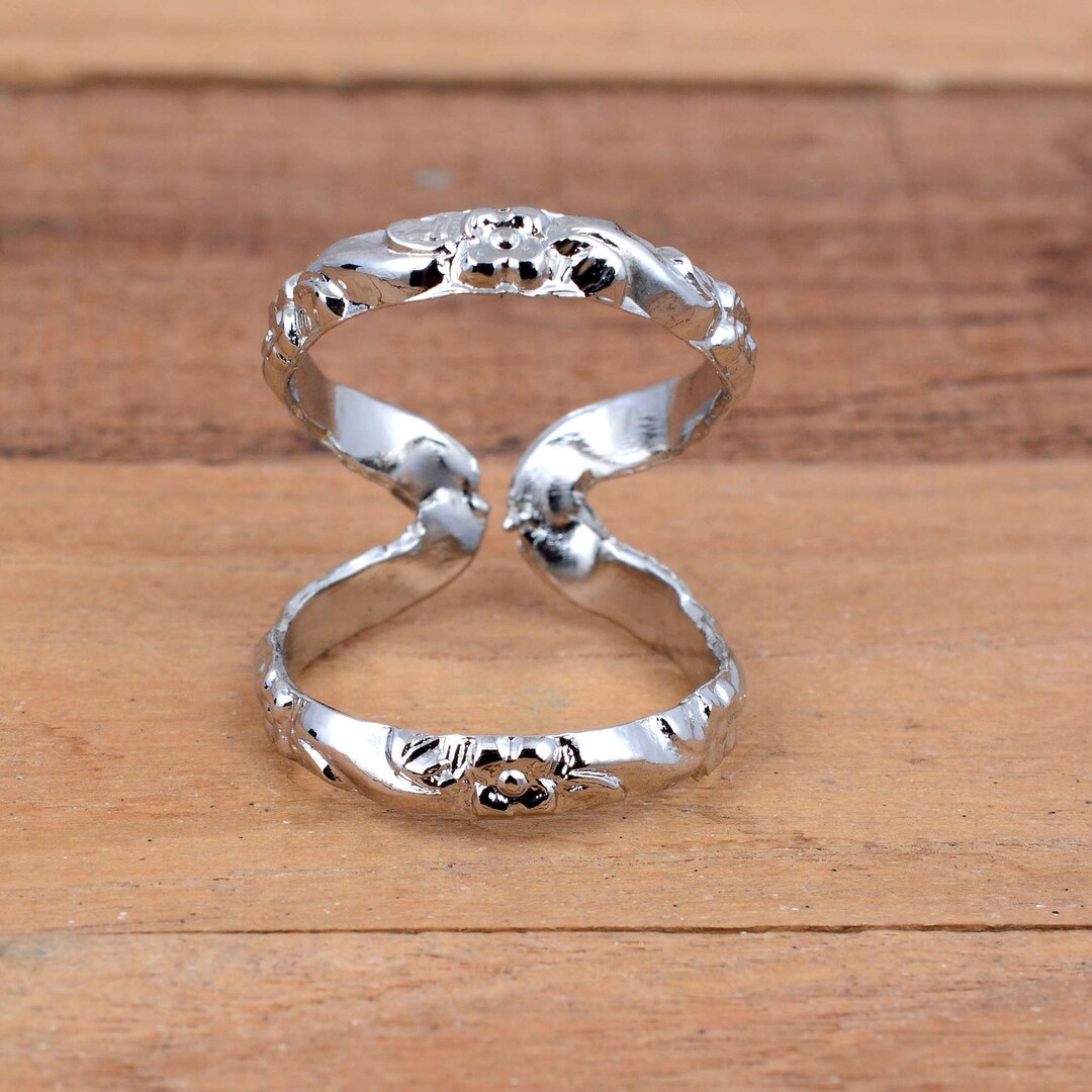 Arthritis Splint Rings 925 Sterling Silver Swan Neck for Dip Joints