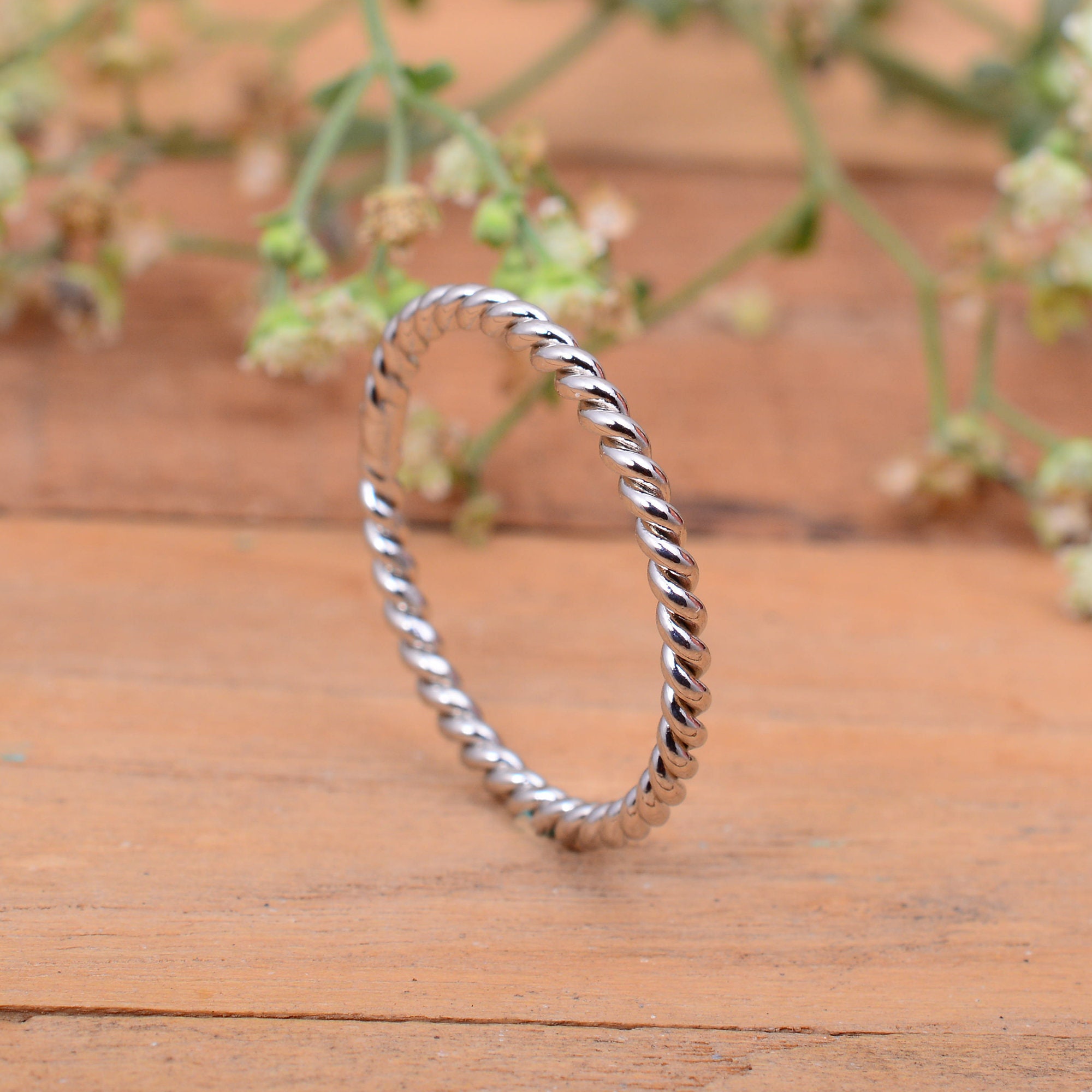 Handmade Wraparound Silver Wire ring Sterling Silver Ring Etsy