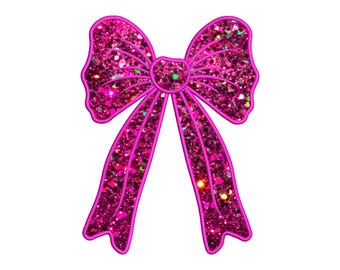 Side Bow Applique Sweatshirt Embroidery Design, Bow Christmas Embroidery File - Holiday Bow Embroider File, Various Sizes, Instant Download