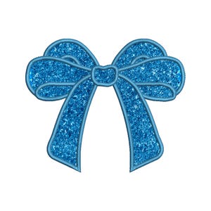 Side Bow Applique Sweatshirt Embroidery Design, Bow Christmas Embroidery File - Holiday Bow Embroider File, Various Sizes, Instant Download