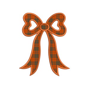 Side Bow Applique Sweatshirt Embroidery Design, Bow Christmas Embroidery File - Holiday Bow Embroider File, Various Sizes, Instant Download