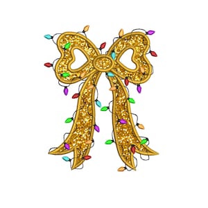 Side Bow Applique Sweatshirt Embroidery Design, Bow Christmas Embroidery File - Holiday Bow Embroider File, Various Sizes, Instant Download