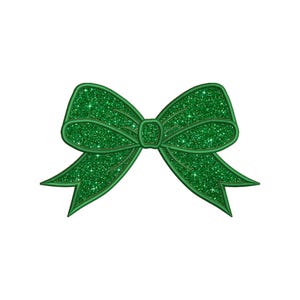 Side Bow Applique Sweatshirt Embroidery Design, Bow Christmas Embroidery File - Holiday Bow Embroider File, Various Sizes, Instant Download