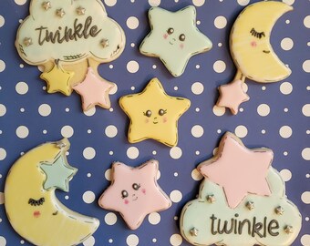 Birthday Cutters Little Star Cookie Cutter #3 Baby Shower Cookie Stamp