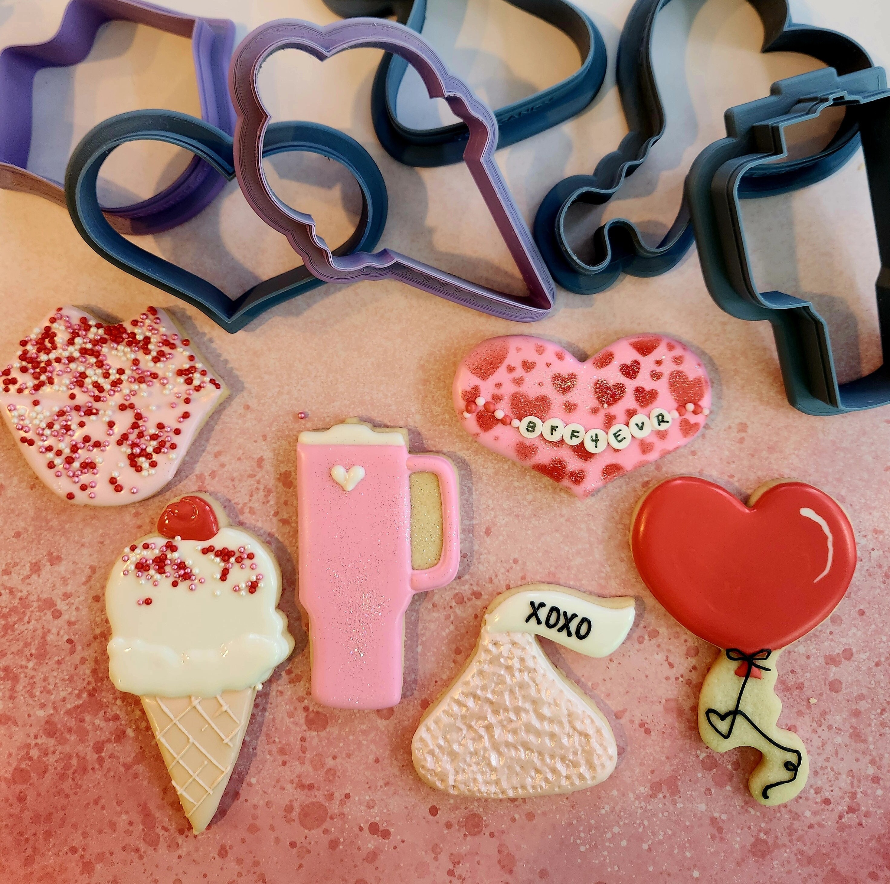 Faultline koekjes voor Valentijnsdag recept