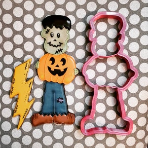 Frankenstein 3 Part Cookie Cutter, Halloween cookie cutter