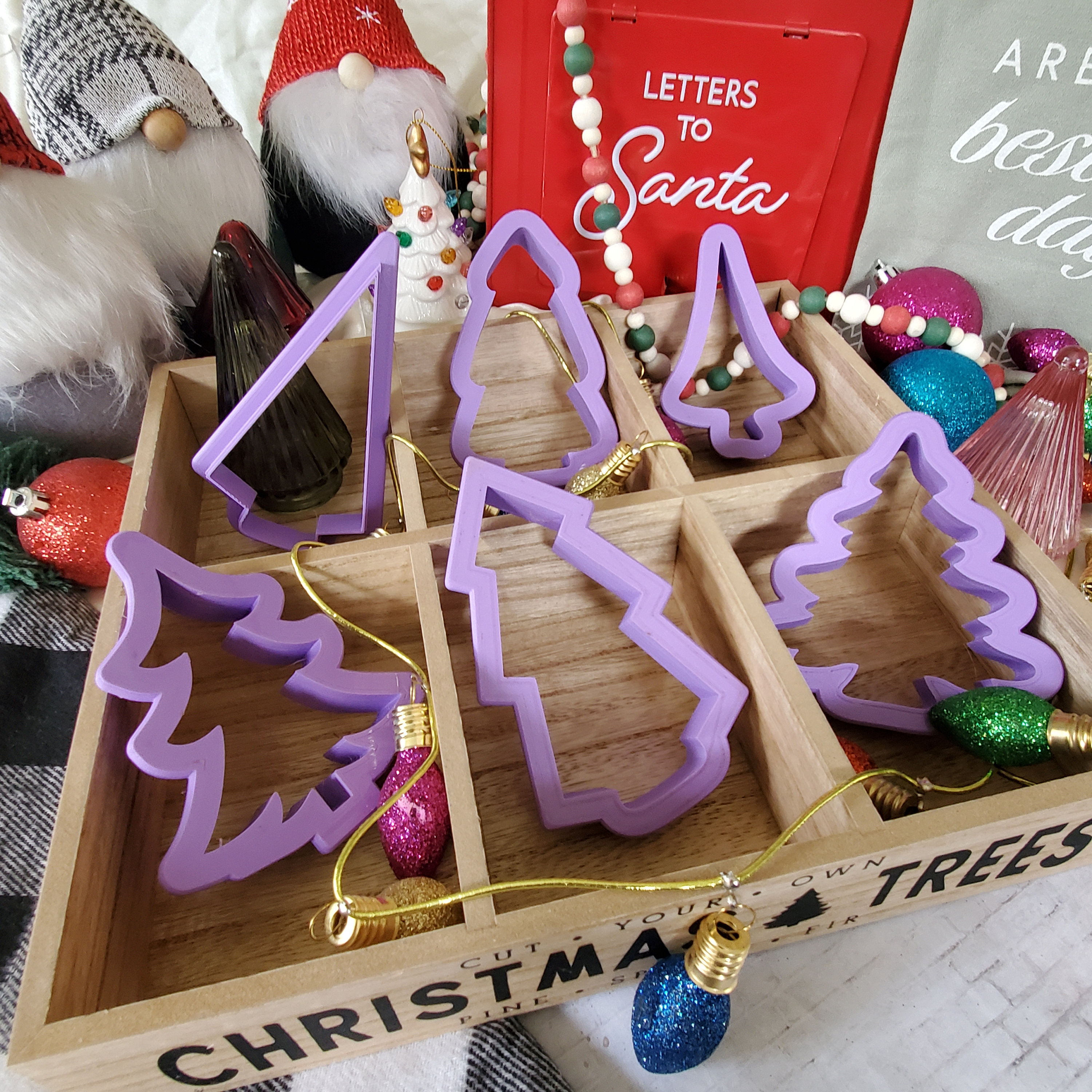 Christmas tree cookie cutter set cheap