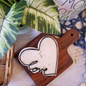 Love heart Valentine&#39;s Day cookie cutter , Valentine heart cookie cutter