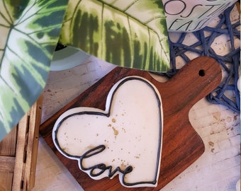 Love heart Valentine's Day cookie cutter , Valentine heart cookie cutter