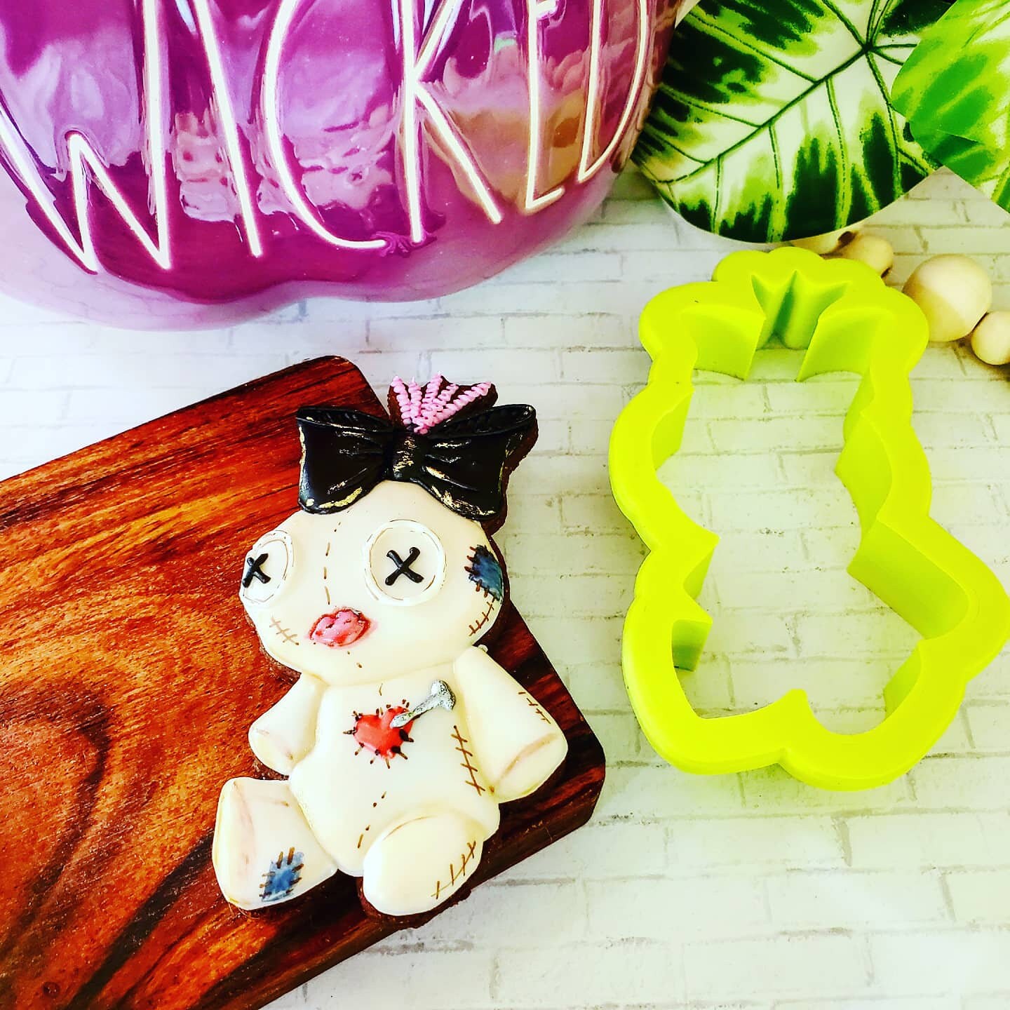 Lulu Voodoo Doll Cookie Cutter Halloween Voodoo Doll Cookie Etsy