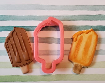 Dripping Popsicle Cookie Cutter, 4"