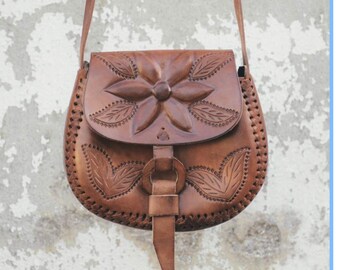 mexican leather crossbody bags