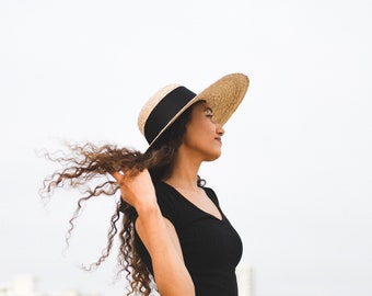 Handmade Palm Leaf Acapulco Hat – Mexican Beach Sombrero