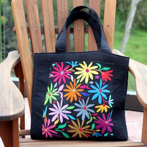 JEUXUS Mexican Handmade Pillow Cover Authentic Otomi Tenango