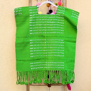 Mayan Huipil - Traditional Backstrap loom Huipil - Mexican handwoven Blouse  -Mexican traditional Huipil-Boho style blouse