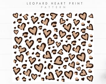Download Leopard Heart Svg Etsy