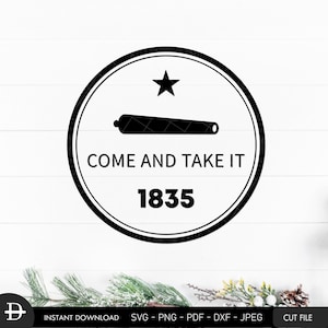 Kom en neem het SVG-bestand knippen, Gonzales vlag instant download SVG-bestand voor cricut en silhouet,
