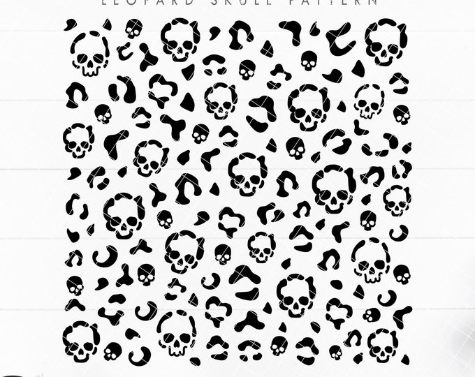 Leopard Bat Pattern Svg, Bat Cheetah Pattern Svg, Halloween Digital ...